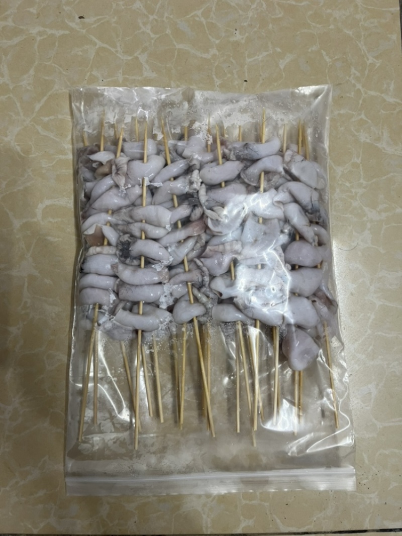 牛蛙肚烧烤串蛙肚串串