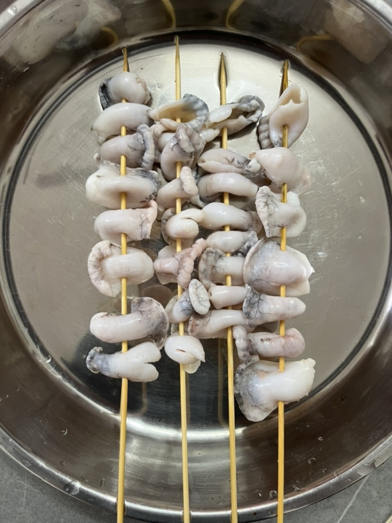 牛蛙肚烧烤串蛙肚串串