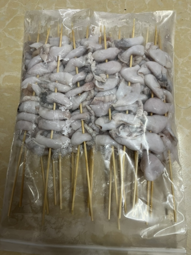 牛蛙肚烧烤串蛙肚串串