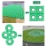 人工生态水培浮岛漂浮浮床水上种植水生植物绿化造景河道水稻