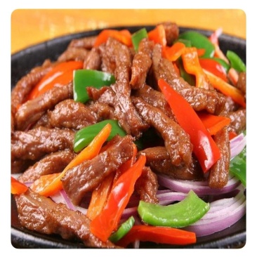黑椒肉柳