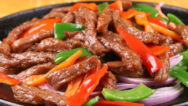 黑椒肉柳