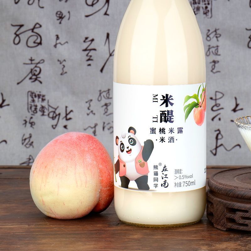 在江南桂花/蜜桃/荔枝/原味米露苏州特产糯米酿造0.5度7