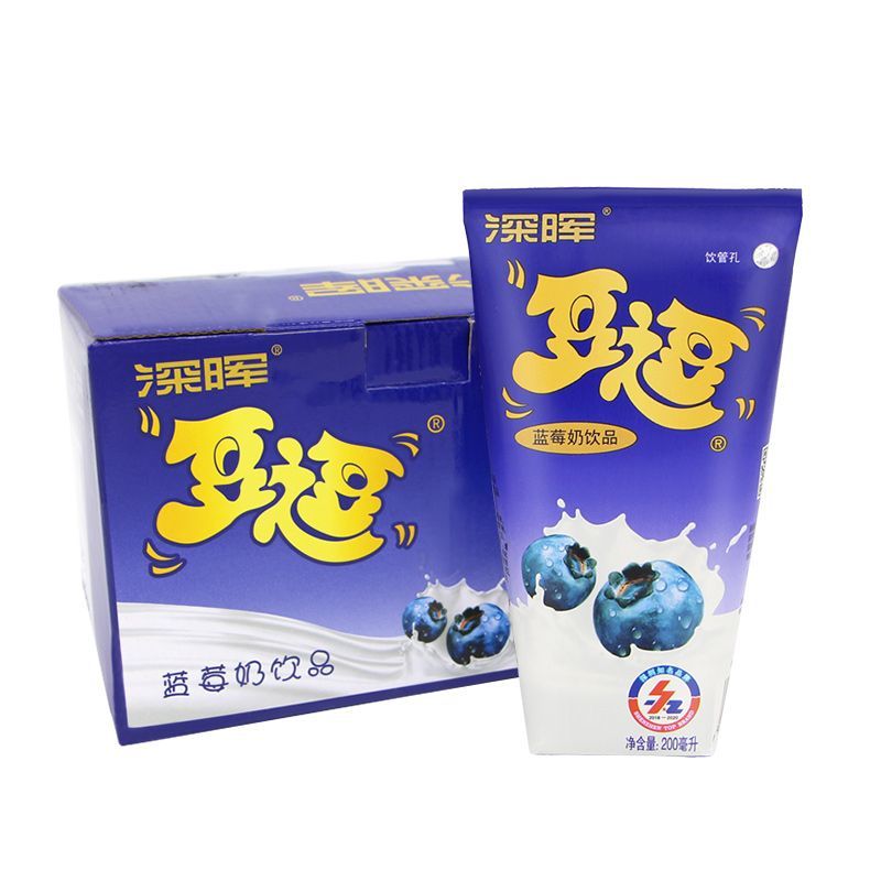 深晖豆逗学生早餐奶整箱200ml*16盒酸牛奶乳酸饮料多口味