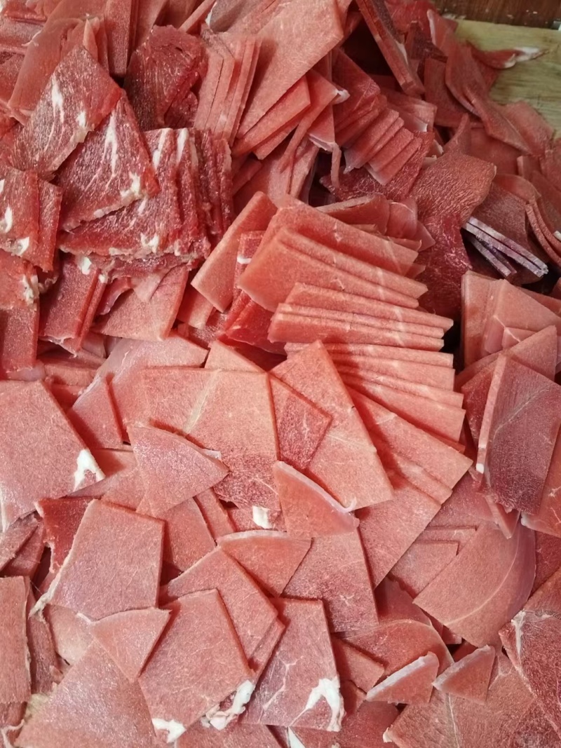 陕西秦川黄牛肉，全牛分割