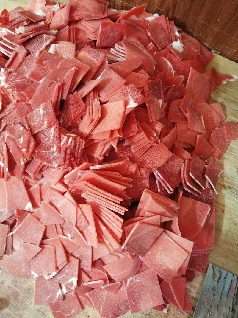 陕西秦川黄牛肉，全牛分割