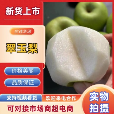 精品梨翠玉梨基地直发价格实惠量大从优质量保证