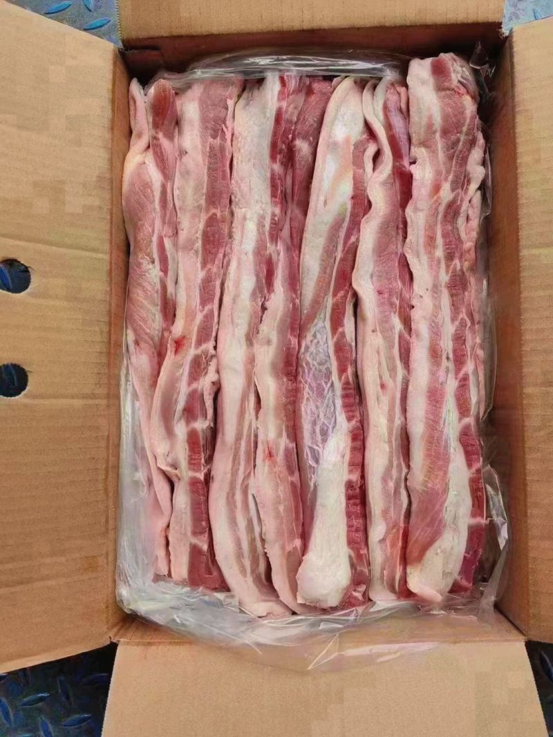 精修五花肉层次好颜色鲜亮大量现货厂家直销量大从优