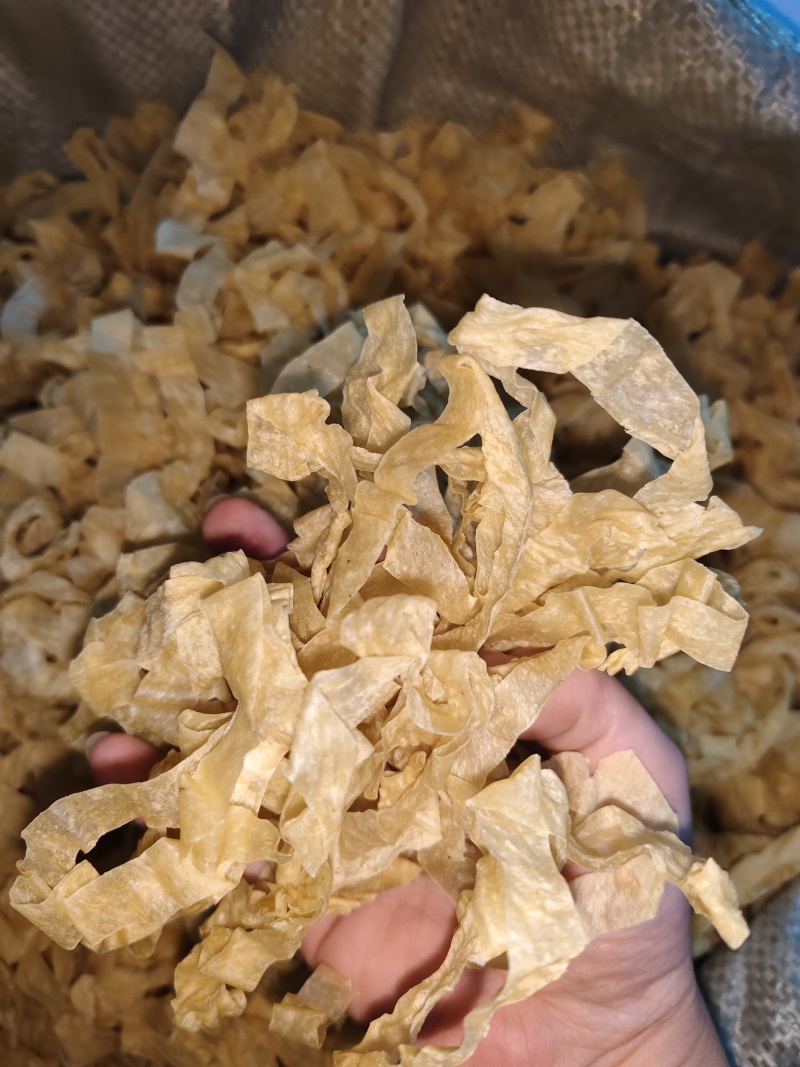 干豆皮无盐粒油豆皮豆腐皮速食农家干货商用凉拌菜豆花干豆丝