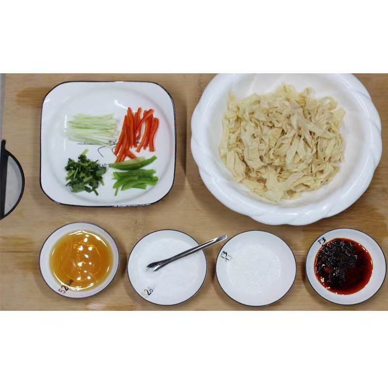 豆皮豆花豆腐皮豆花无盐豆花干货干豆皮