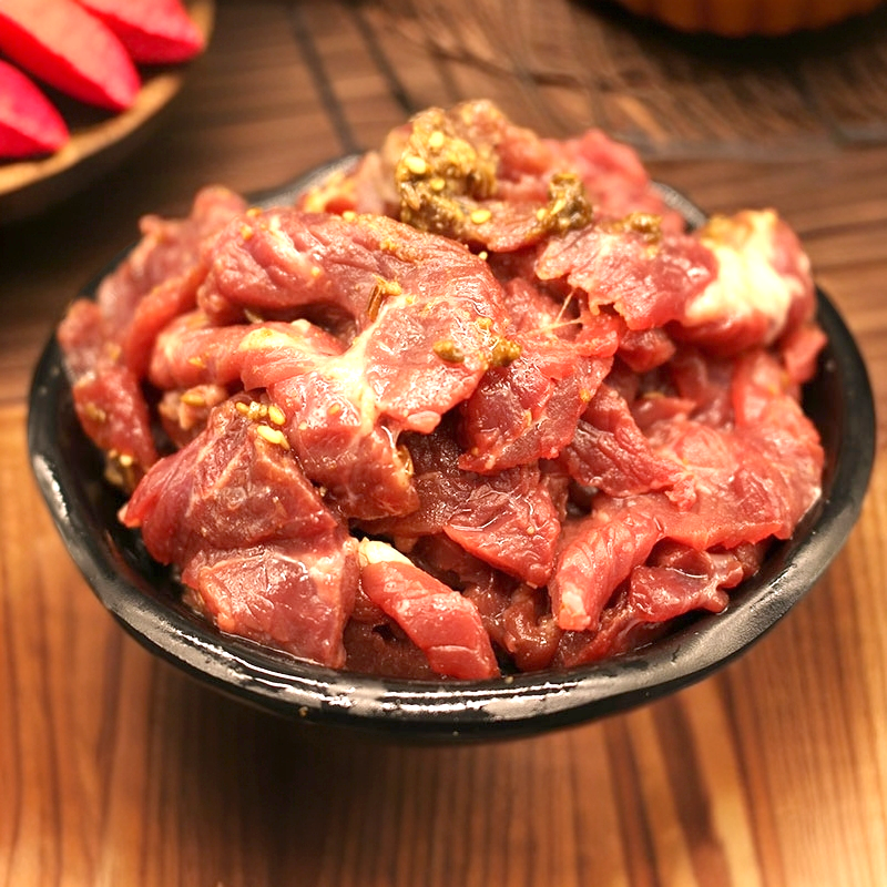 【纯正】呼伦贝尔草原放牧散养黄牛烤肉系列·原切牛通脊