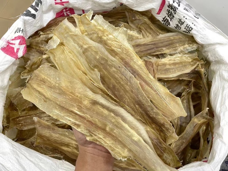 鱼唇干货鱼皮鲨鱼皮富含胶原蛋白煲汤海味干货酒店食材