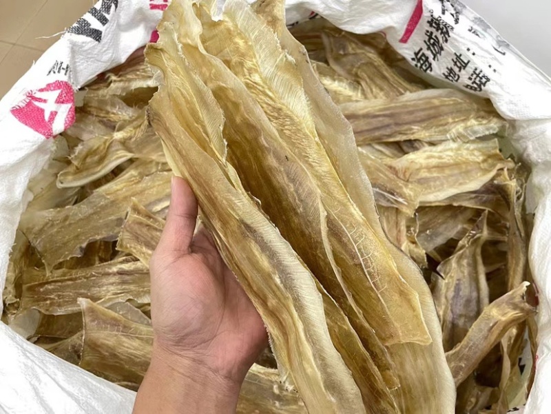 鱼唇干货鱼皮鲨鱼皮富含胶原蛋白煲汤海味干货酒店食材