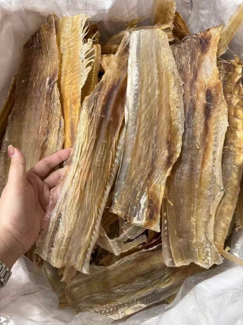 鱼唇干货鱼皮鲨鱼皮富含胶原蛋白煲汤海味干货酒店食材