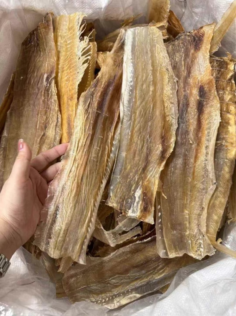 鱼唇干货鱼皮鲨鱼皮富含胶原蛋白煲汤海味干货酒店食材