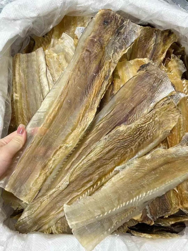 鱼唇干货鱼皮鲨鱼皮富含胶原蛋白煲汤海味干货酒店食材