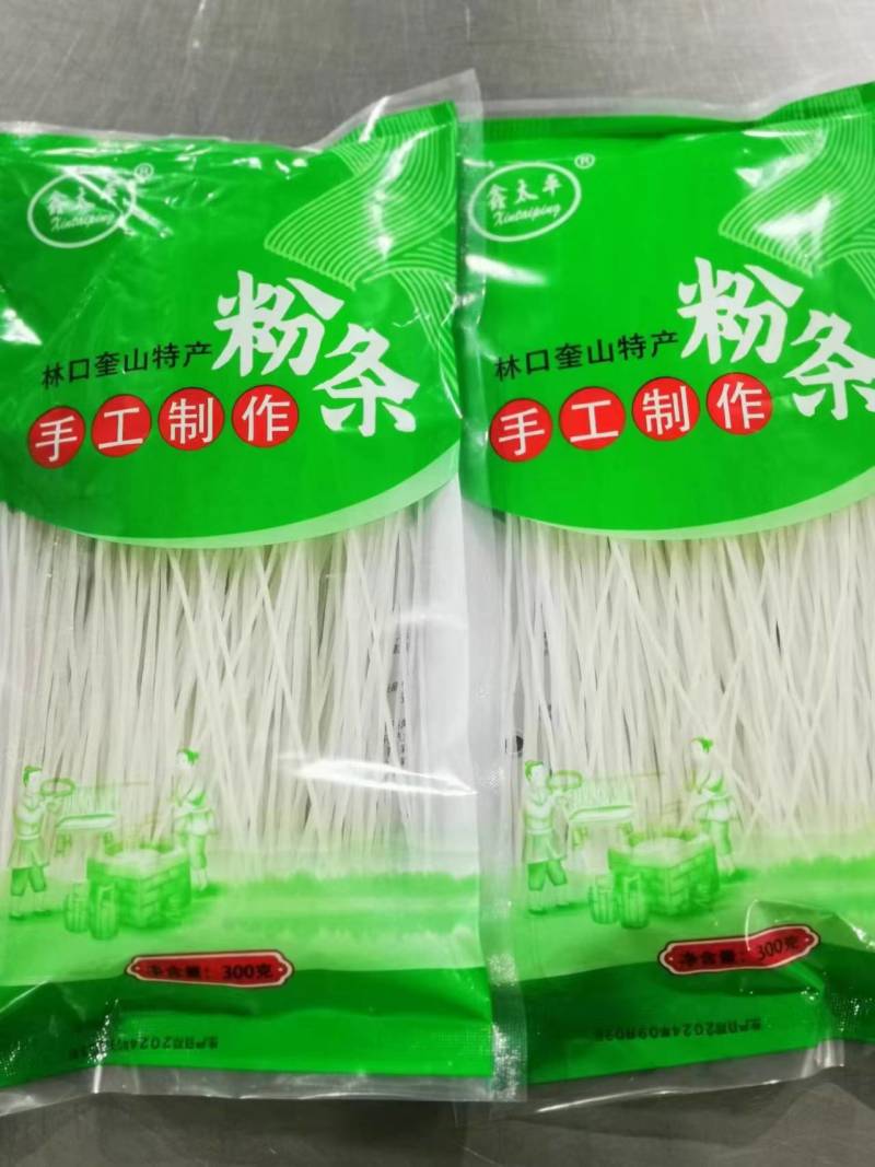 纯正林口县奎山镇奎山粉条厂家，批发，零售承接各大批发商