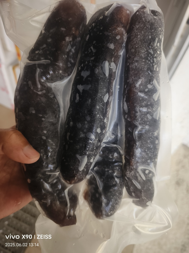新鲜冷冻乌参深海海参水产冻品泡发率高酒店餐饮