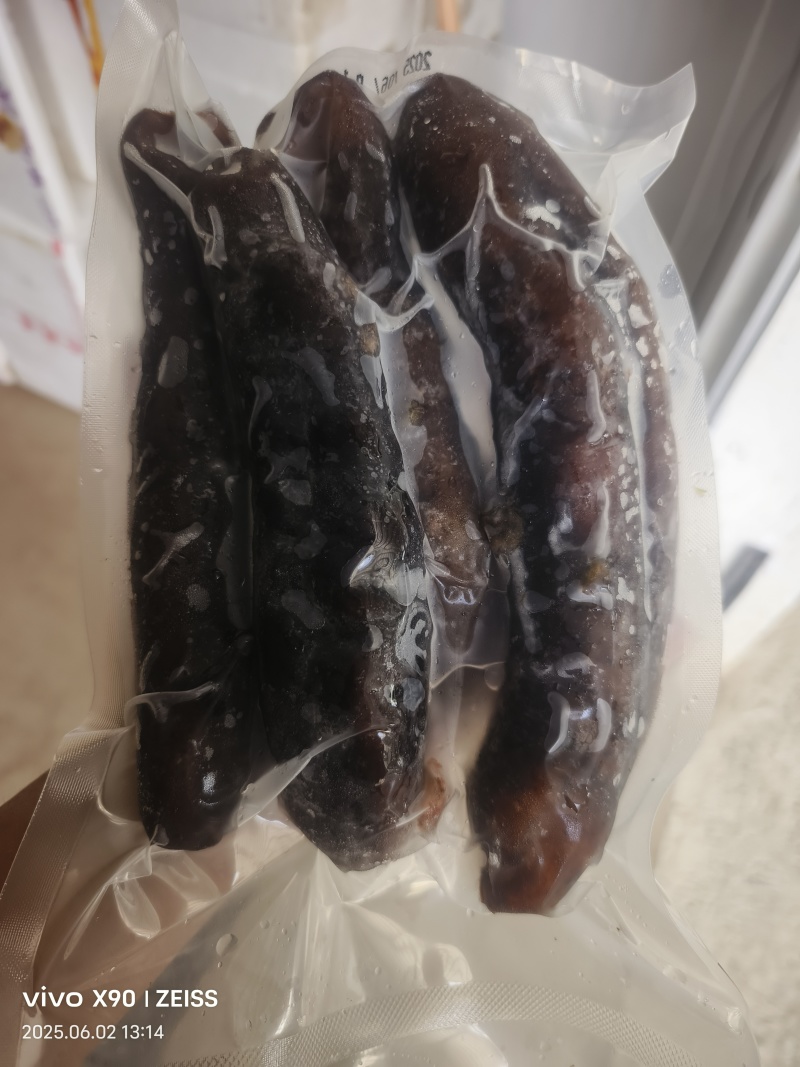 新鲜冷冻乌参深海海参水产冻品泡发率高酒店餐饮