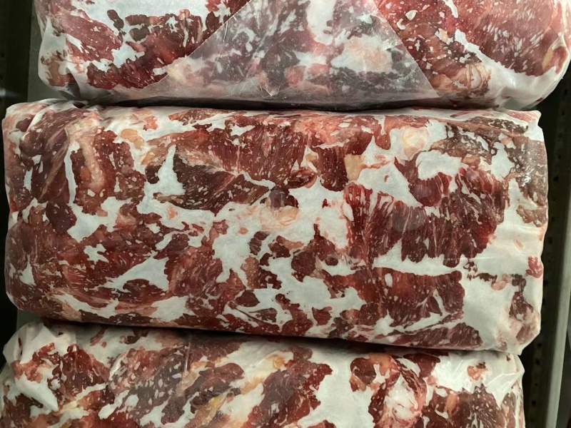 纯干牛碎肉，瘦度高的牛碎肉