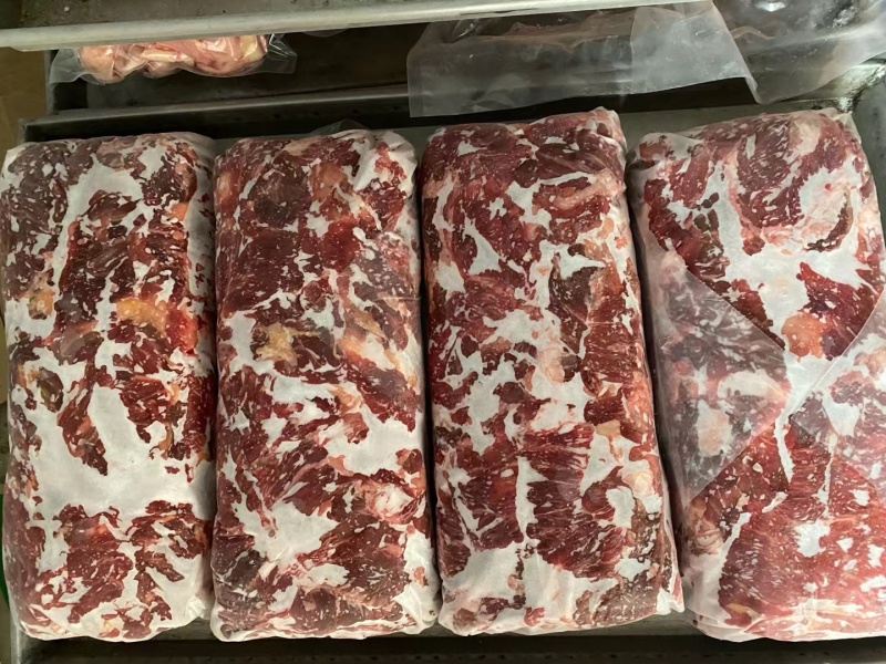 纯干牛碎肉，瘦度高的牛碎肉