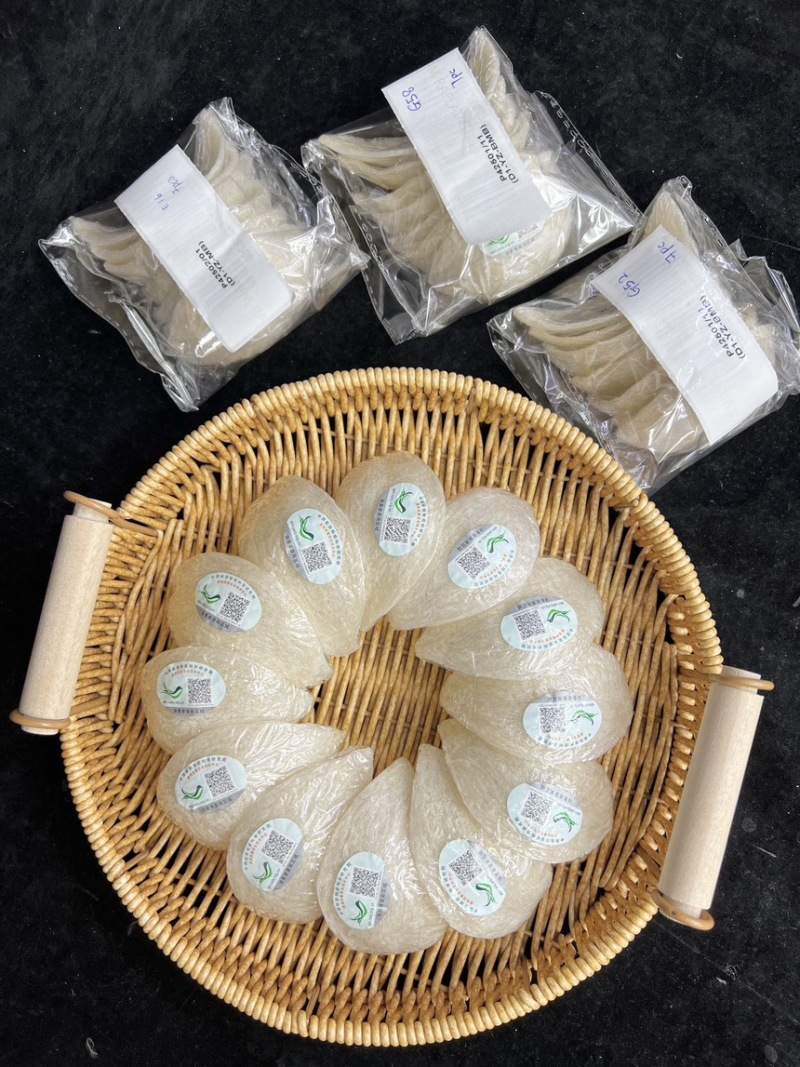 马来西亚精品大盏，肉质白，丝丝分明，泡发很赞