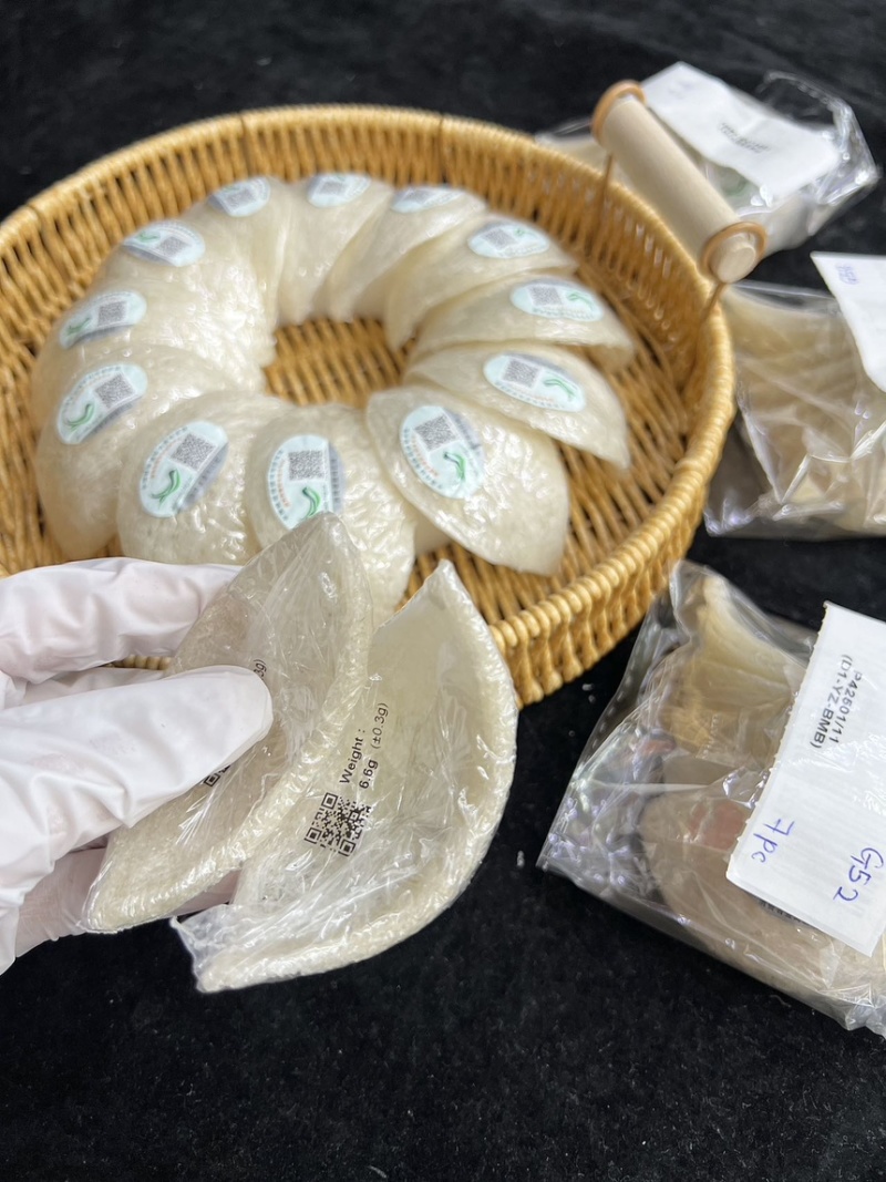 马来西亚精品大盏，肉质白，丝丝分明，泡发很赞