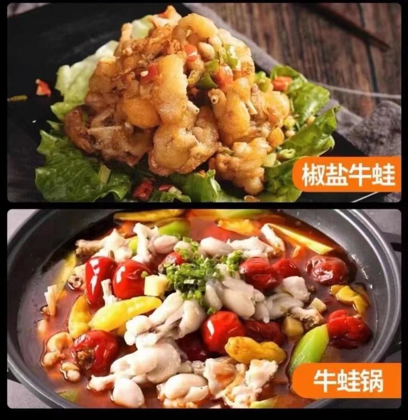 免浆牛蛙来自大自然的馈赠|||冻品免浆蛙肉！保质期长！鲜嫩可