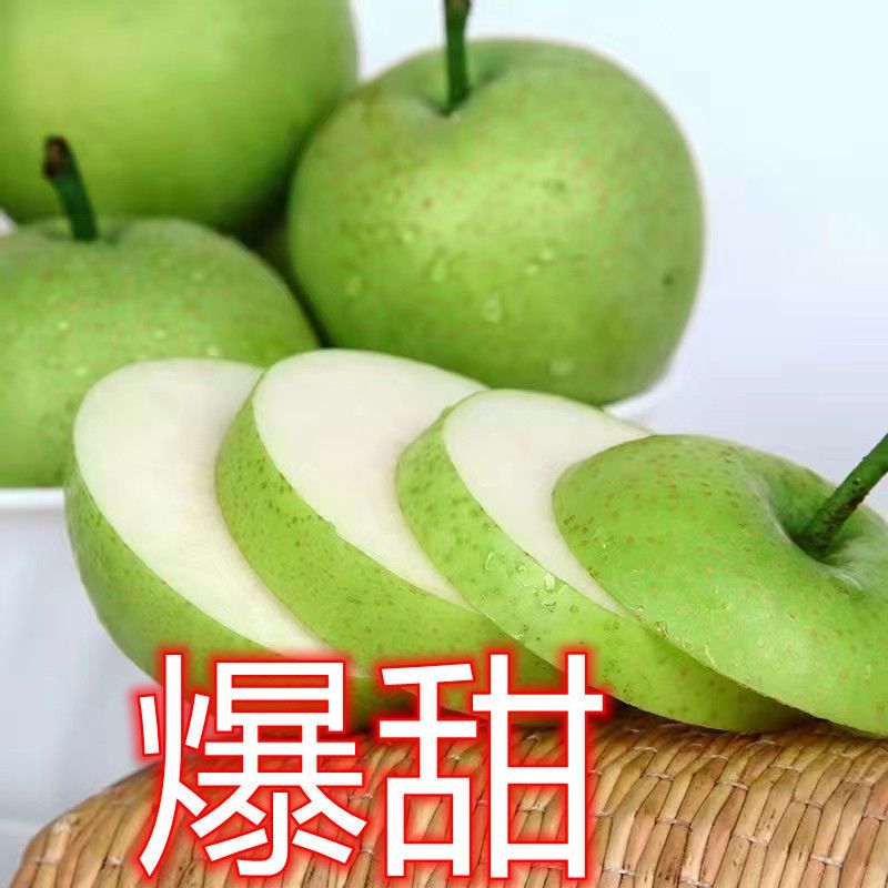 皇冠梨青梨酥脆一号翠玉砀山酥梨一件代发社区团购