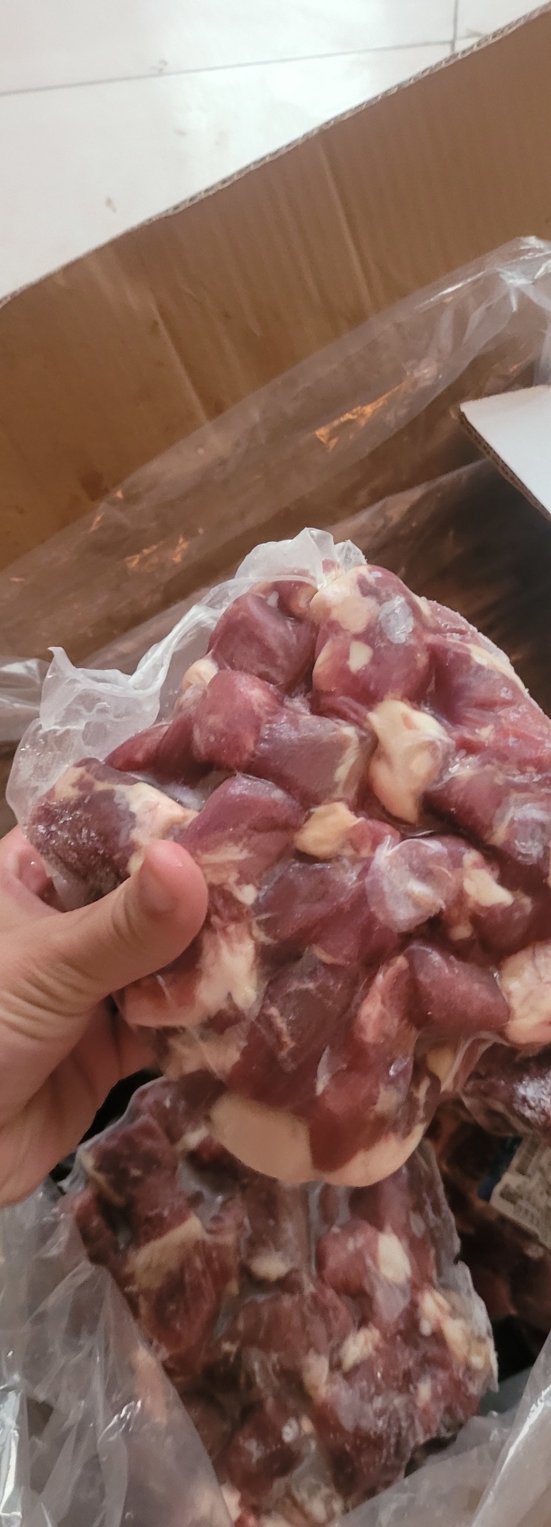 优质牛商，牛肉粒，品质，质量，价格，一手货源，欢迎视频。