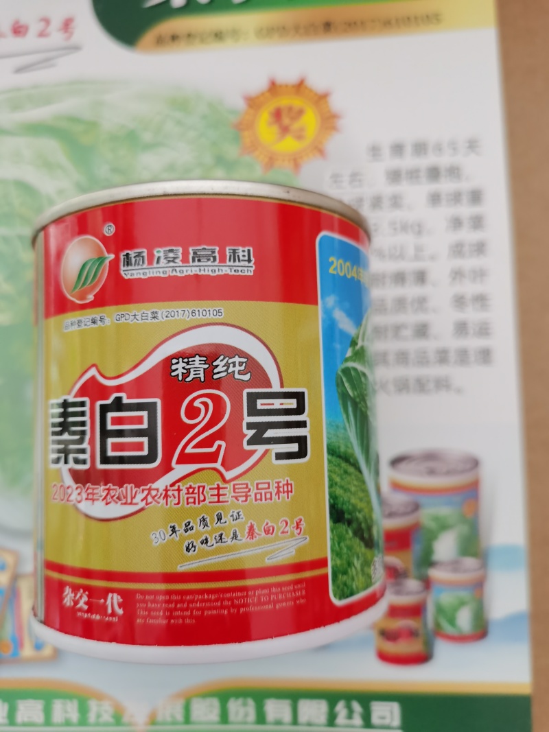 杨凌高科精纯秦白2号（秦白号二号升级品种）更好吃