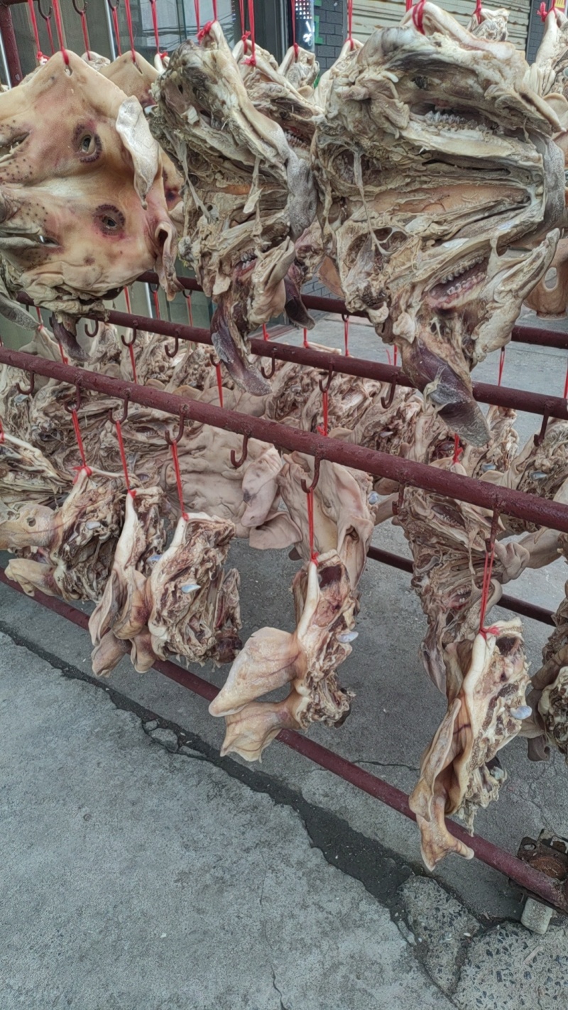 咸猪头大量供应品质保证支持视频看货欢迎下单品尝