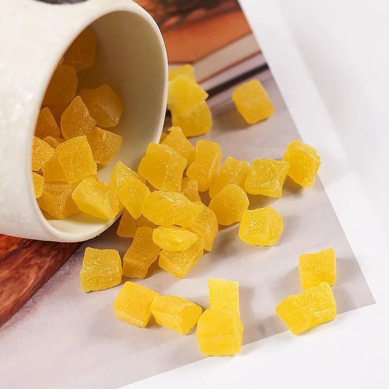菠萝丁碎粒凤梨波萝泡水果脯水果烘焙