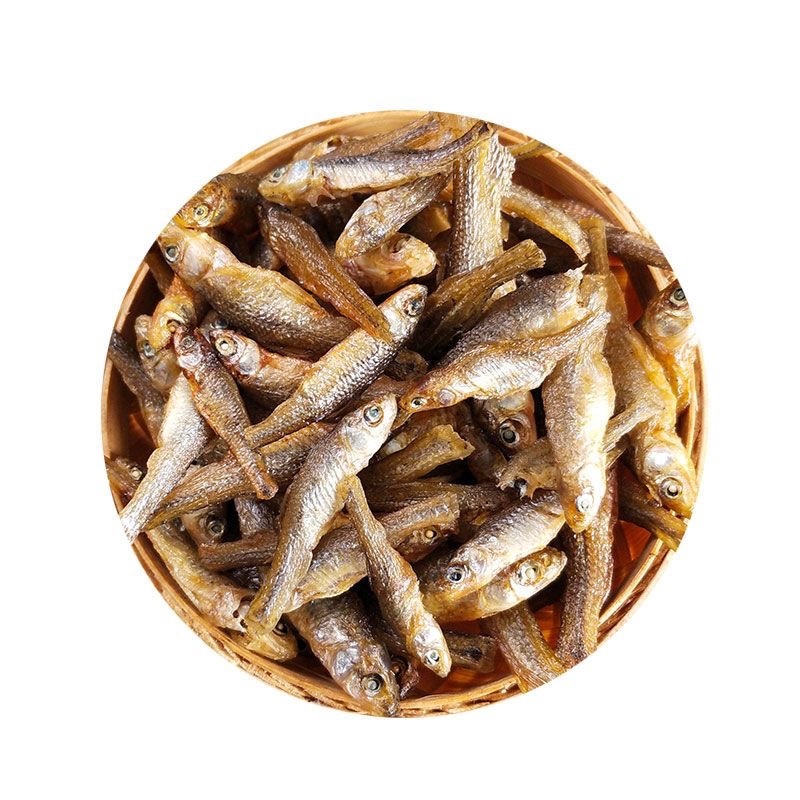 弄子鱼干火培鱼厂家批发烟熏火培鱼干油炸小鱼麦穗鱼干