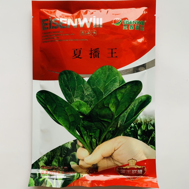 夏季专用抗热菠菜种子夏播丹麦进口菠菜种籽特耐热菠菜籽
