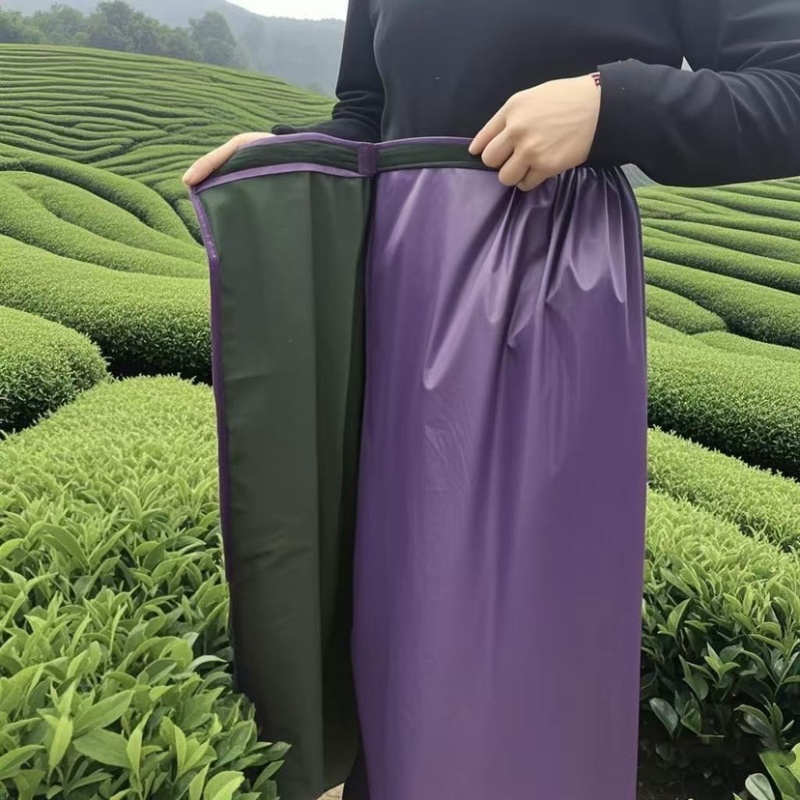 采茶围裙围腰摘茶耐磨户外茶园服防水裙防刮防刺通用雨