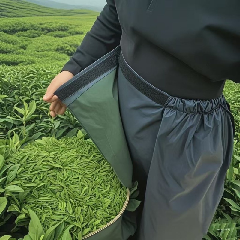 采茶围裙围腰摘茶耐磨户外茶园服防水裙防刮防刺通用雨