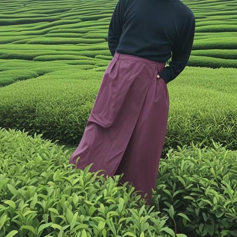 采茶围裙围腰摘茶耐磨户外茶园服防水裙防刮防刺通用雨