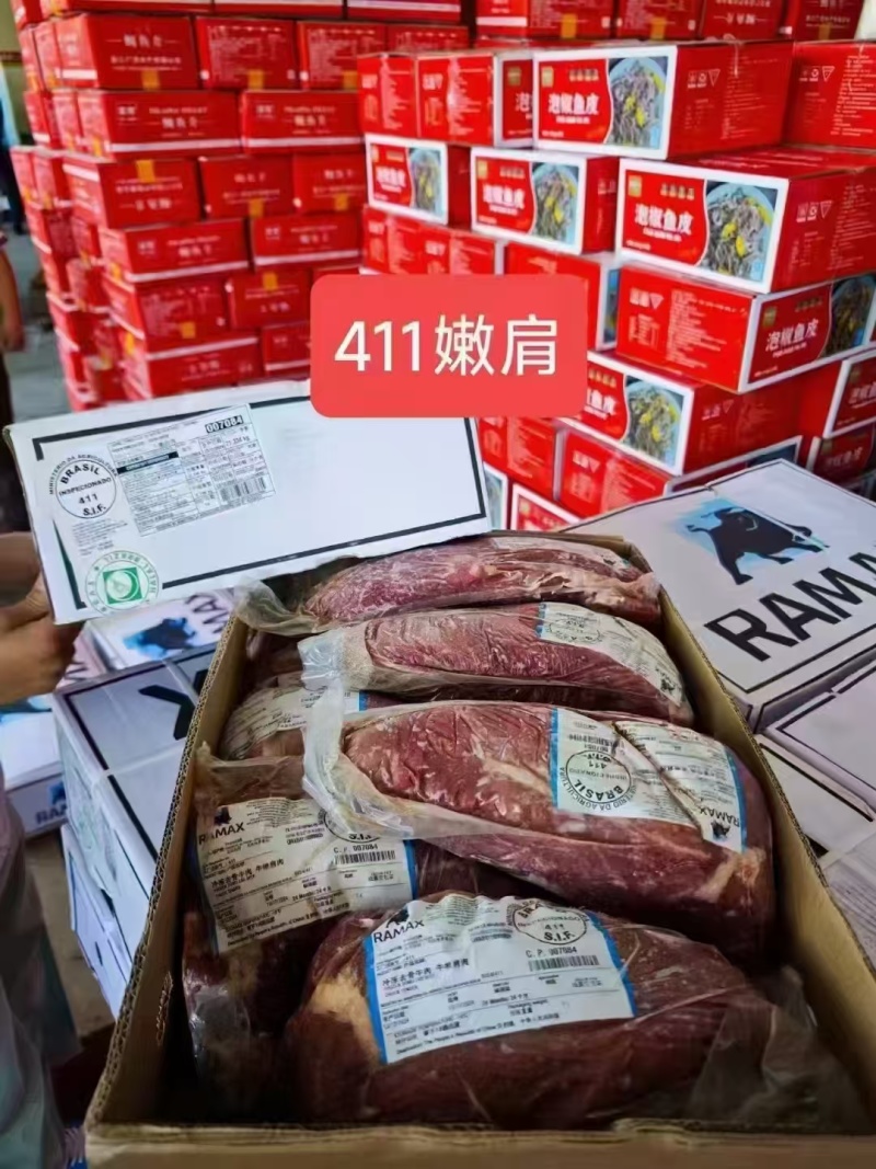 【热卖推荐】郑州精品牛胸肉，牛脖肉一手货源全国发货