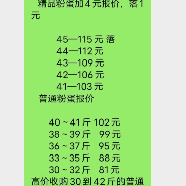 精品鸡蛋45斤一115元
