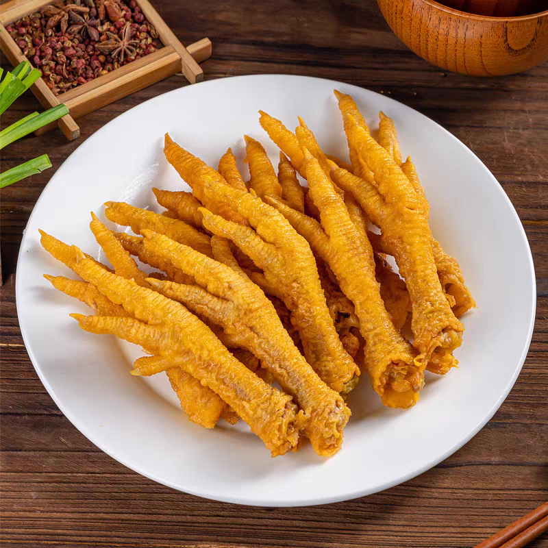 冷冻虎皮凤爪长鸡爪短鸡爪冷冻商用整件1kg*10袋批发