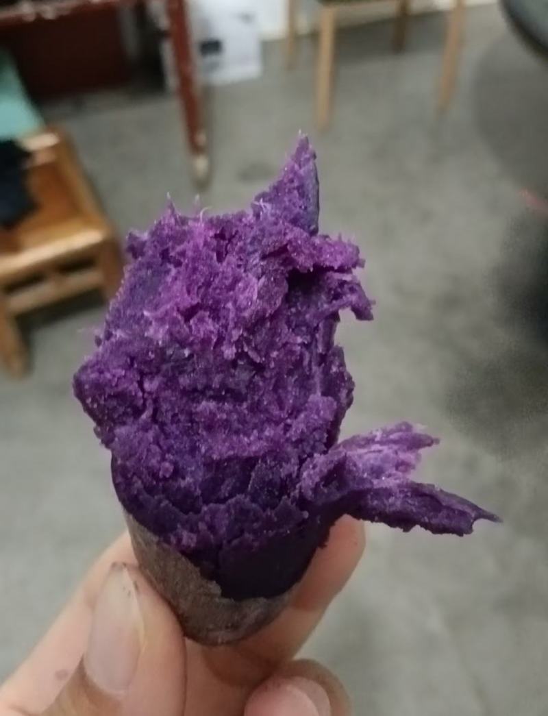 新鲜紫薯粉糯绵软口感绵蜜湖北红薯一手货源大量供货