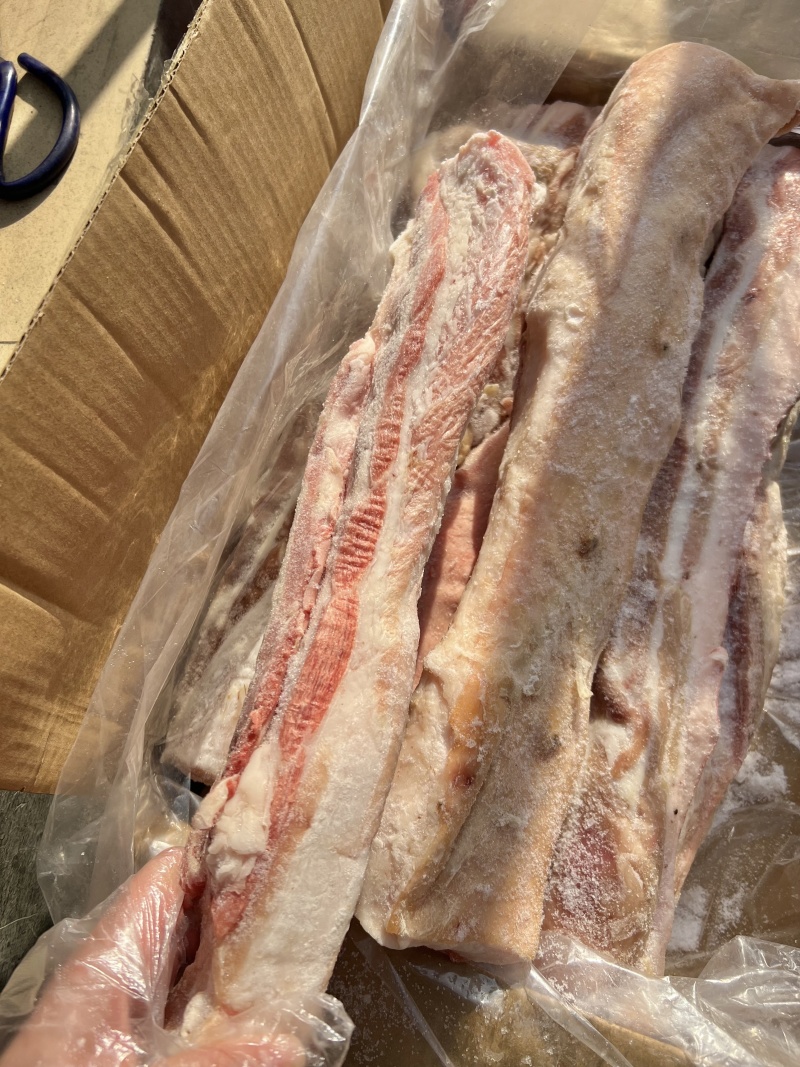 带皮五花肉条