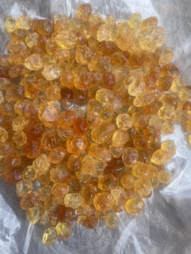 精修剪颗粒桃胶，1.0到1.5规格，都有货，产地一手货源