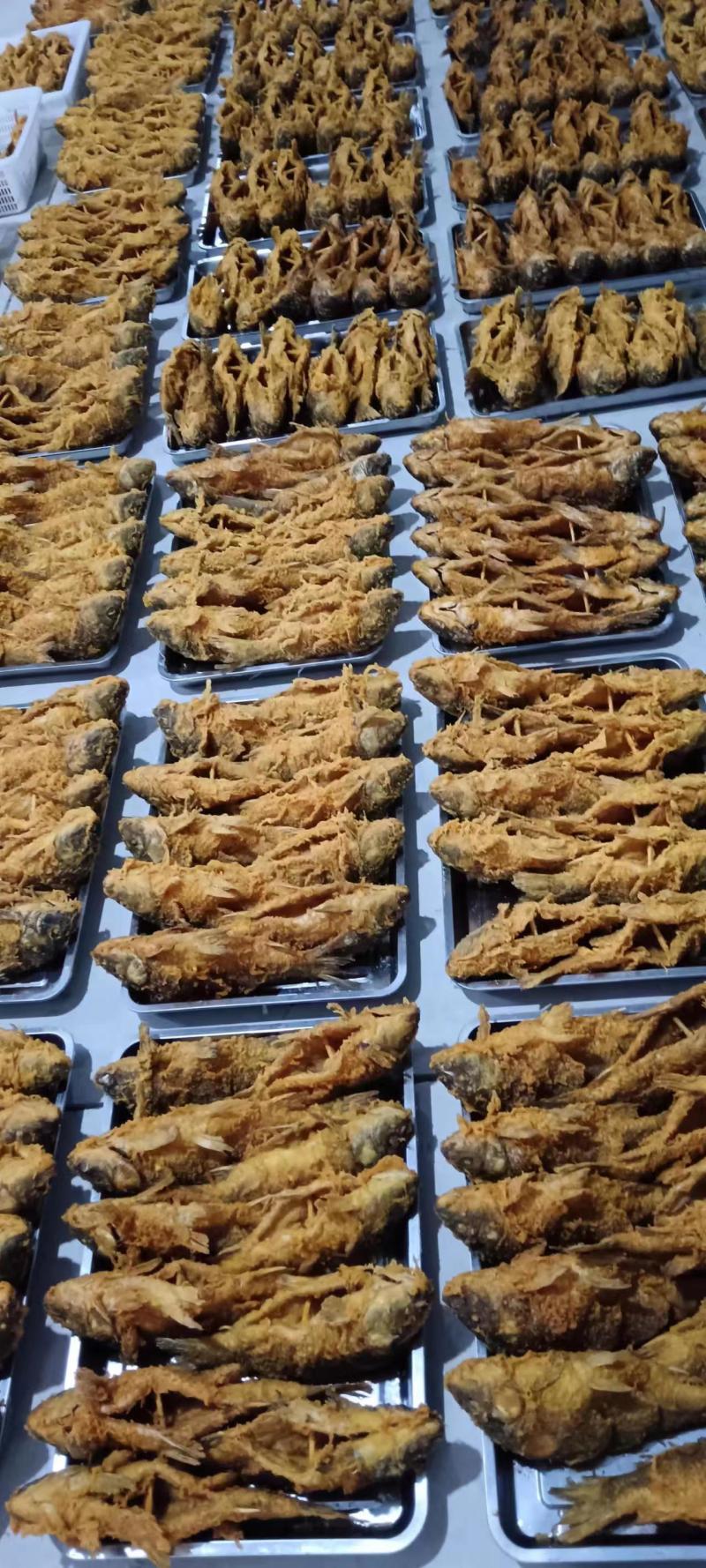 《油炸黄河大鲤鱼》河南工厂直发保质保量一条龙服务对接餐