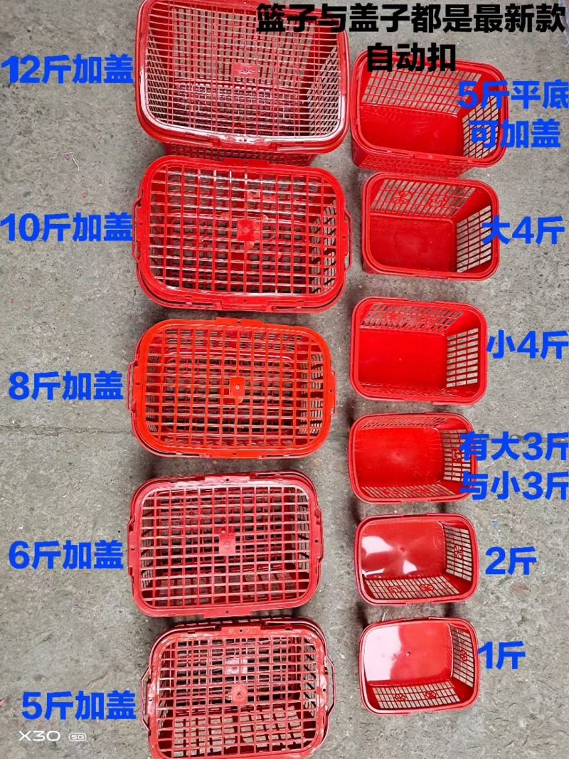 水果筐草莓筐，樱桃筐，提篮