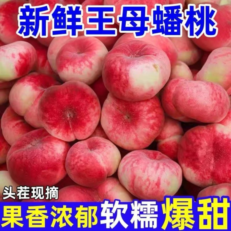 新疆红蟠桃产地现货速发坏果包赔欢迎来电咨询下单