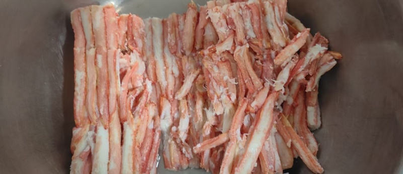 红蟹腿肉，蟹腿肉，蟹腿肉，三明治腿肉，蟹肉