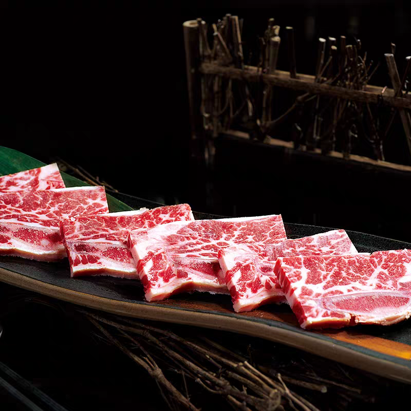 牛仔骨冷冻牛骨牛小排冷冻牛排餐厅商用食材约