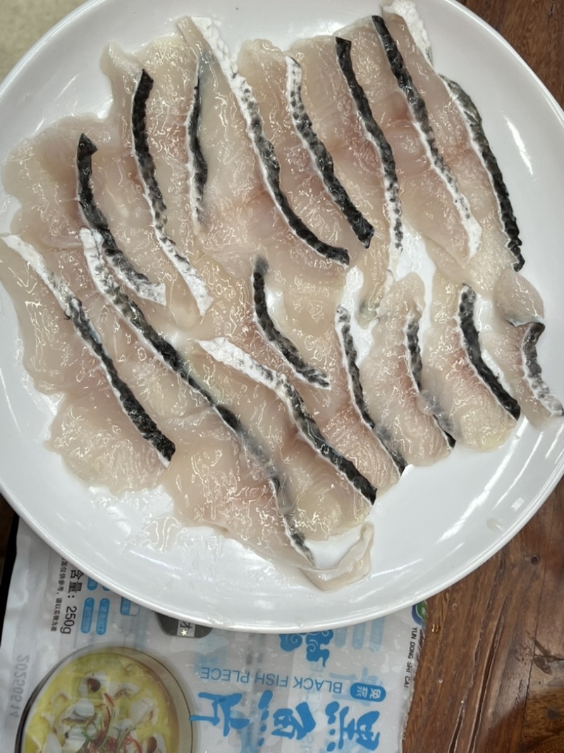 免浆黑鱼片